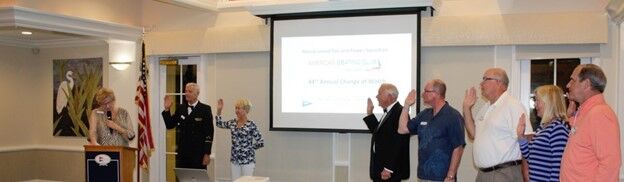 America’s Boating Club 2. Commander Wanda Burson gives the oath of office to her Bridge Officers.jpg